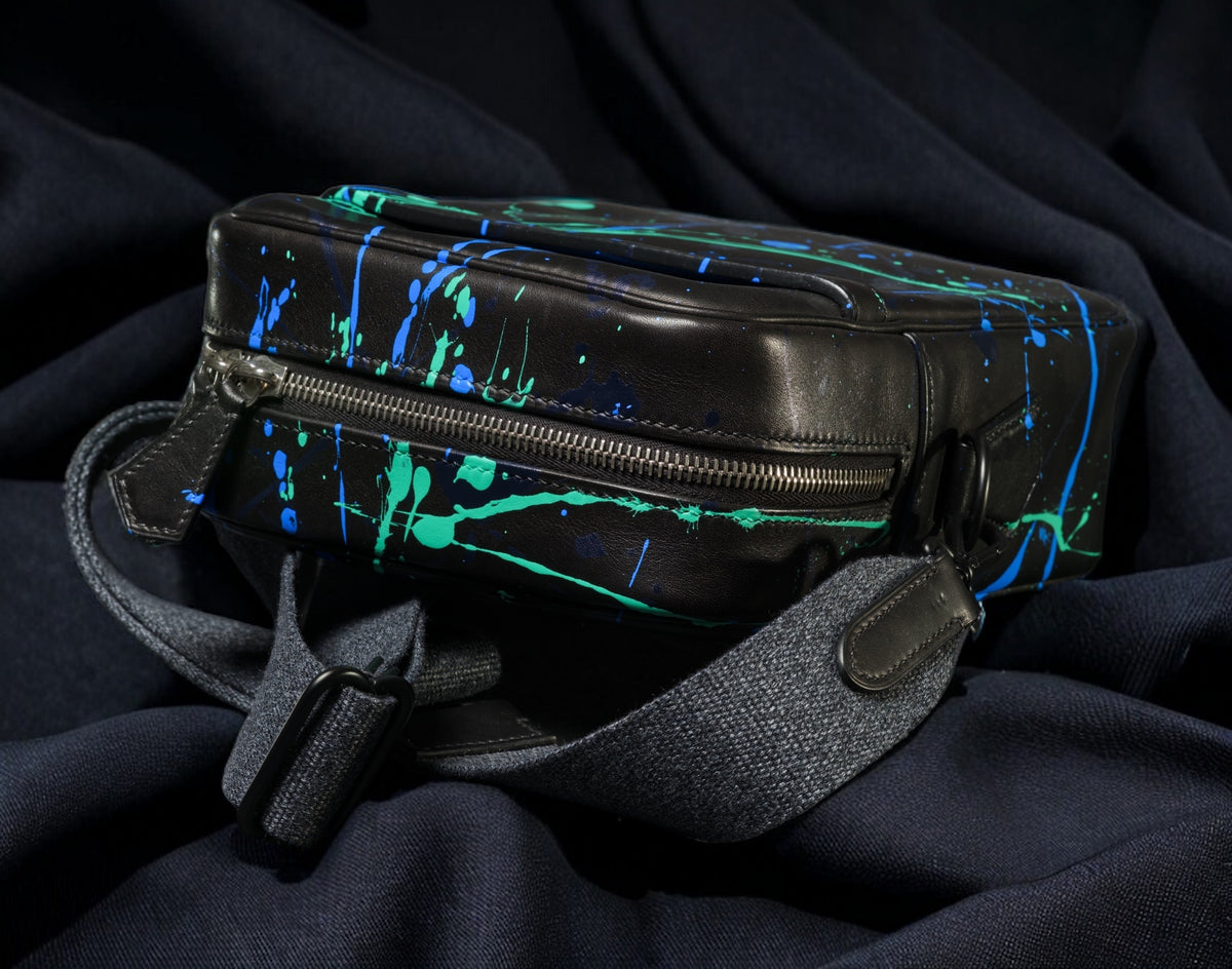 Yari Messenger — Novonappa & Sky Blue Chevre, view 3 — Maison Kuro