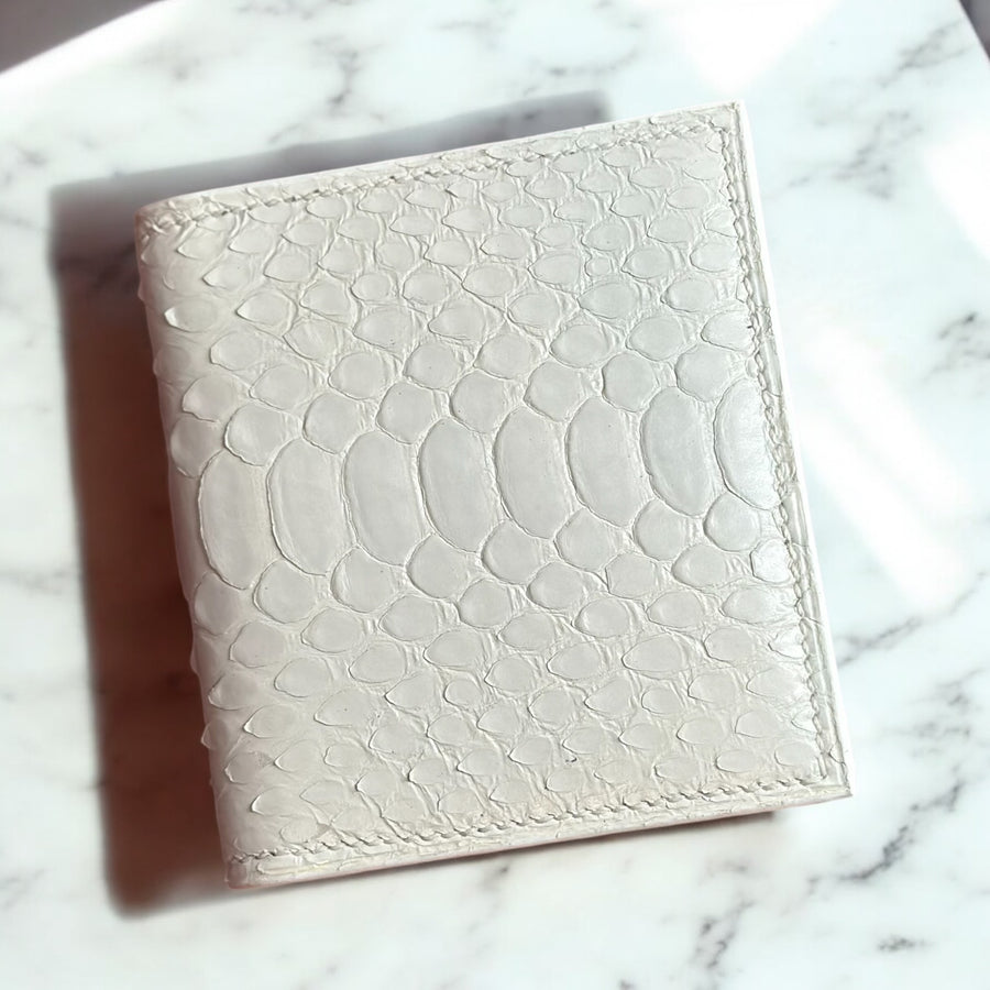 Kawa Card Wallet — Python & Chevre