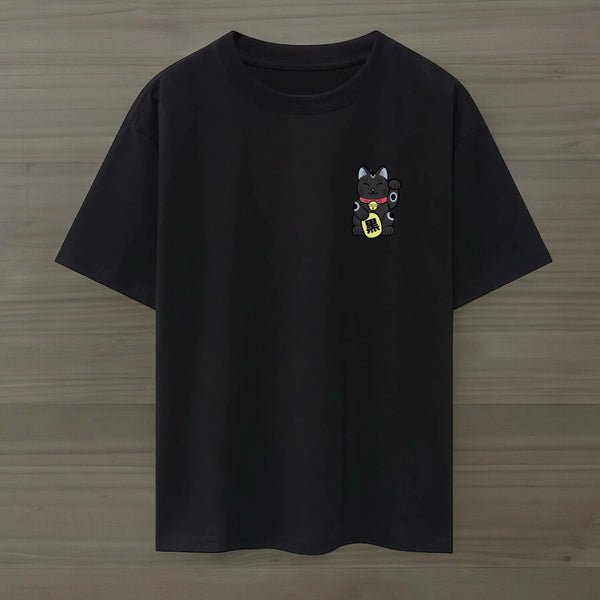 黒猫Tシャツ