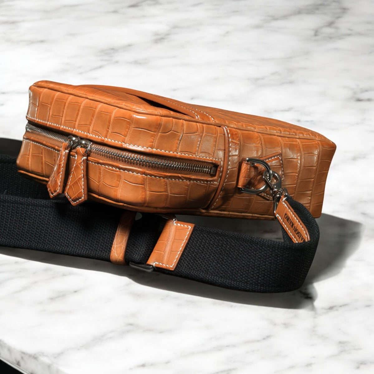 Yari Messenger — Almond Alligator & Cedar Chevre, view 3 — Maison Kuro